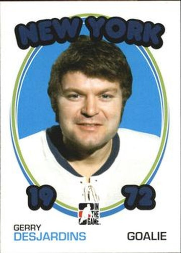 #27 Gerry Desjardins - New York Islanders - 2009-10 In The Game 1972 The Year In Hockey