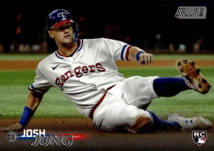 #27 Josh Jung - Texas Rangers - 2023 Stadium Club Baseball