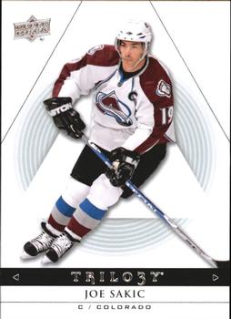 #27 Joe Sakic - Colorado Avalanche - 2013-14 Upper Deck Trilogy Hockey