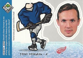 #BH27 Steve Yzerman - Detroit Red Wings - 1998-99 UD Choice - Bobbing Head Hockey