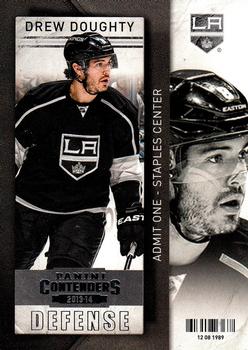 #27 Drew Doughty - Los Angeles Kings - 2013-14 Panini Contenders Hockey