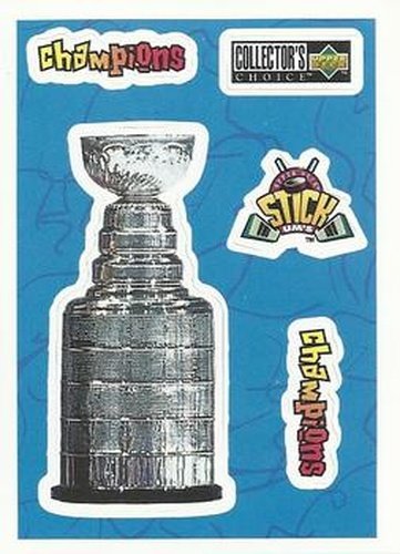 #S27 Champions - 1996-97 Collector's Choice - Stick-Ums Hockey