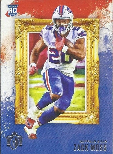 #GK-27 Zack Moss - Buffalo Bills - 2020 Panini Chronicles - Gridiron Kings Football