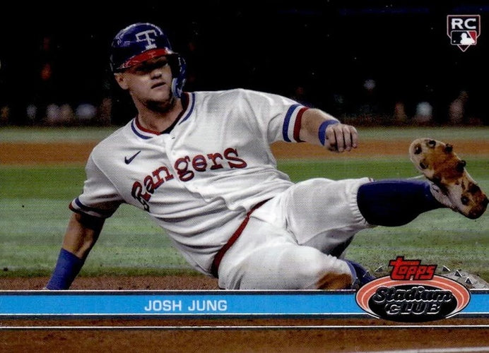 #27c Josh Jung - Texas Rangers - 2023 Stadium Club Baseball