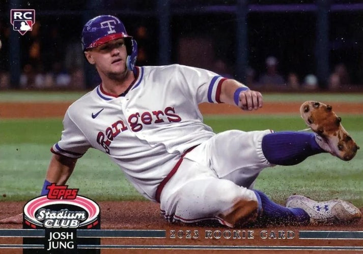 #27d Josh Jung - Texas Rangers - 2023 Stadium Club Baseball