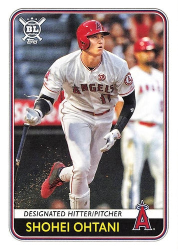 #28 Shohei Ohtani - Los Angeles Angels - 2020 Topps Big League Baseball