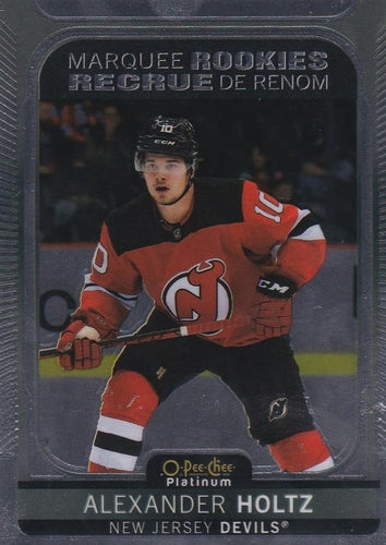 #280 Alexander Holtz - New Jersey Devils - 2021-22 O-Pee-Chee Platinum Hockey