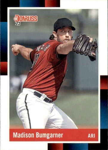 #280 Madison Bumgarner - Arizona Diamondbacks - 2022 Donruss Baseball