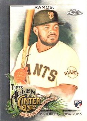 #280 Heliot Ramos - San Francisco Giants - 2022 Topps Allen & Ginter Chrome Baseball