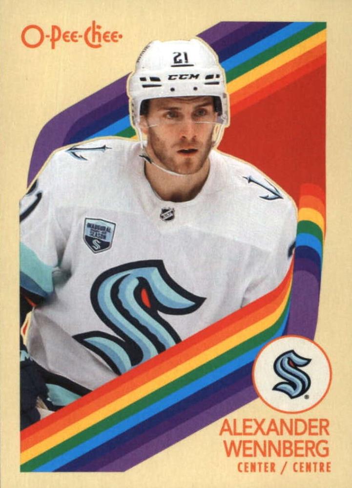 #280 Alexander Wennberg - Seattle Kraken - 2023-24 O-Pee-Chee - Retro Hockey