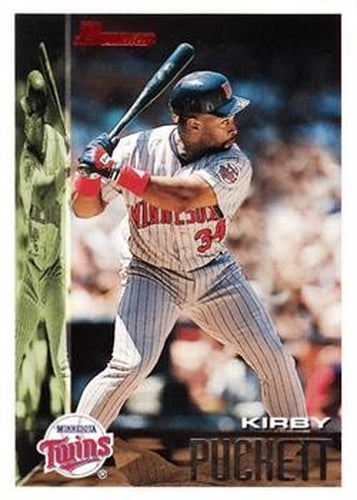 #280 Kirby Puckett - Minnesota Twins - 1995 Bowman Baseball