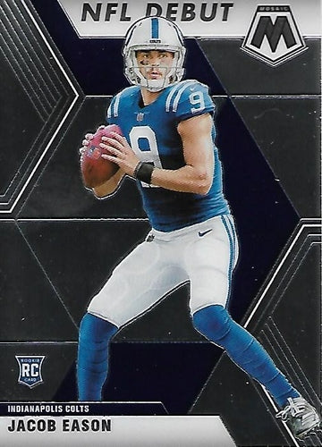 #280 Jacob Eason - Indianapolis Colts - 2020 Panini Mosaic Football