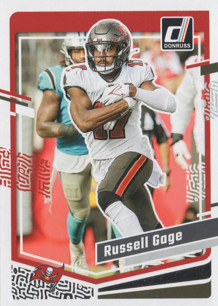 #280 Russell Gage - Tampa Bay Buccaneers - 2023 Donruss Football