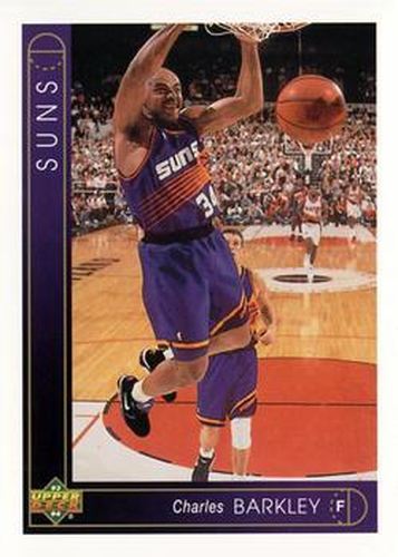 #280 Charles Barkley - Phoenix Suns - 1993-94 Upper Deck Basketball