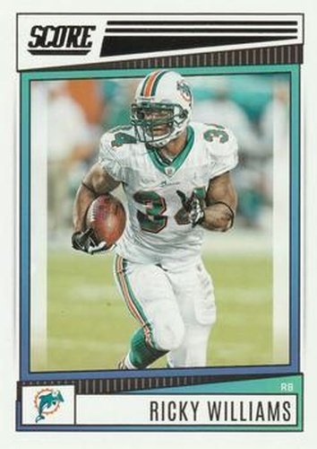#280 Ricky Williams - Miami Dolphins - 2022 Score Football