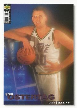 #280 Greg Ostertag - Utah Jazz - 1995-96 Collector's Choice Basketball