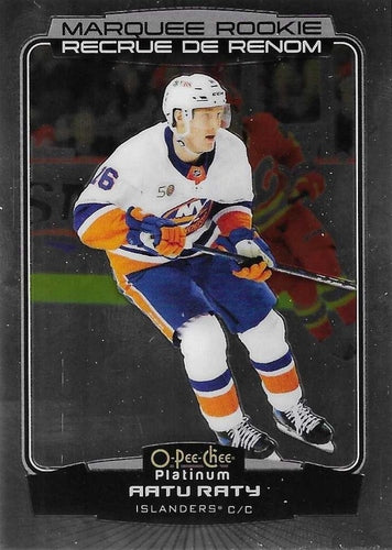 #280 Aatu Raty - New York Islanders - 2022-23 O-Pee-Chee Platinum Hockey