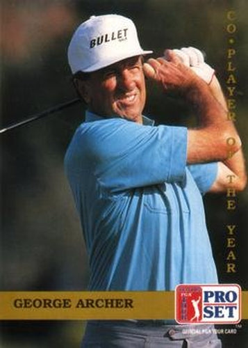 #280 George Archer - 1992 Pro Set PGA Tour Golf
