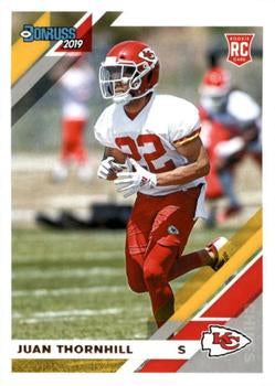 #280 Juan Thornhill - Kansas City Chiefs - 2019 Donruss Football