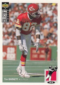 #280 Tim Barnett - Kansas City Chiefs - 1994 Collector's Choice Football