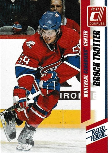 #280a Brock Trotter - Montreal Canadiens - 2010-11 Donruss Hockey