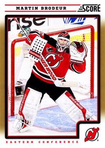 #281 Martin Brodeur - New Jersey Devils - 2012-13 Score - Gold Rush Hockey
