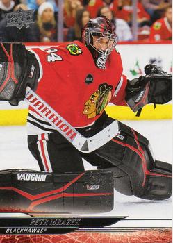 #281 Petr Mrazek - Chicago Blackhawks - 2024-25 Upper Deck Hockey