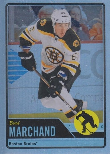 #281 Brad Marchand - Boston Bruins - 2012-13 O-Pee-Chee - Rainbow Hockey
