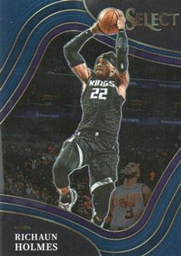 #281 Richaun Holmes - Sacramento Kings - 2021-22 Panini Select - Blue Basketball