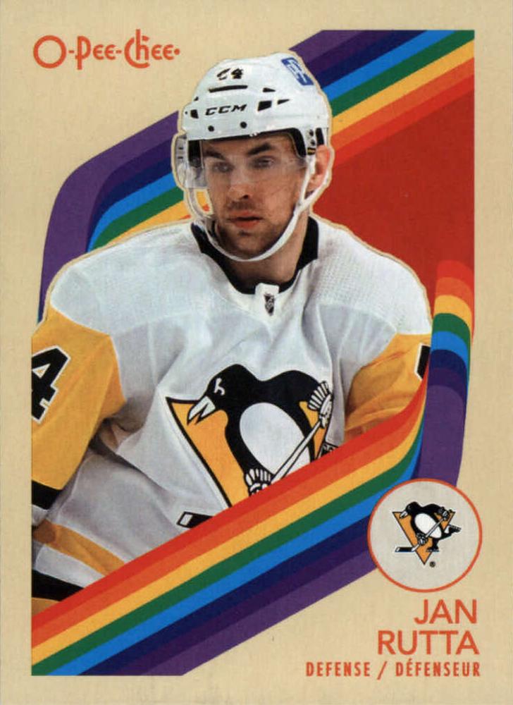 #281 Jan Rutta - Pittsburgh Penguins - 2023-24 O-Pee-Chee - Retro Hockey