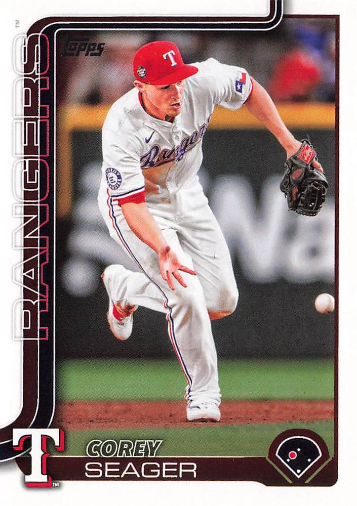 #281 Corey Seager - Texas Rangers - 2025 Topps Baseball