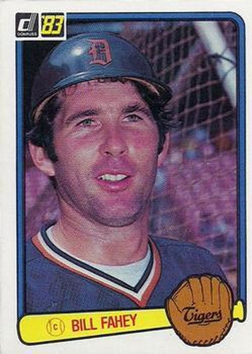 #281 Bill Fahey - Detroit Tigers - 1983 Donruss Baseball