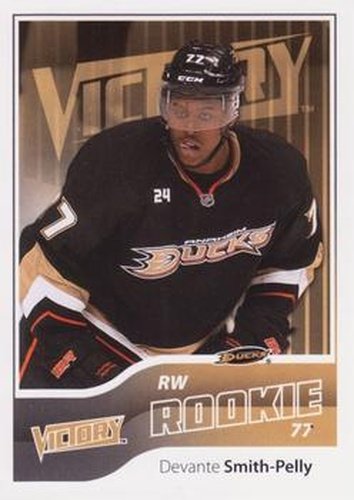 #281 Devante Smith-Pelly - Anaheim Ducks - 2011-12 Upper Deck Victory Update Hockey