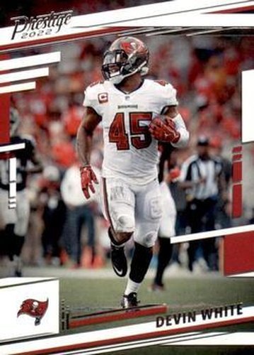 #281 Devin White - Tampa Bay Buccaneers - 2022 Panini Prestige Football
