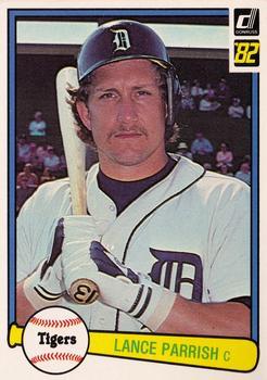 #281 Lance Parrish - Detroit Tigers - 1982 Donruss Baseball