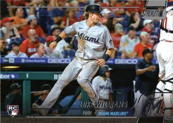 #281 Luke Williams - Miami Marlins - 2022 Stadium Club Baseball