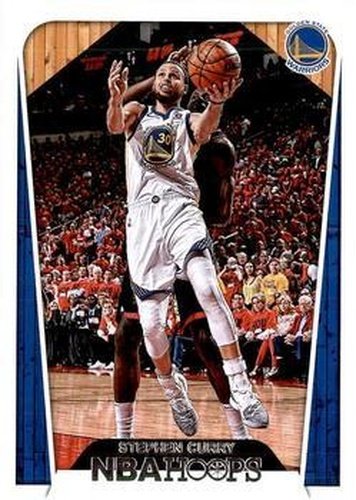 #281 Stephen Curry - Golden State Warriors - 2018-19 Hoops Basketball