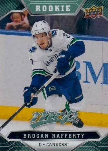 #281 Brogan Rafferty - Vancouver Canucks - 2019-20 Upper Deck MVP Hockey