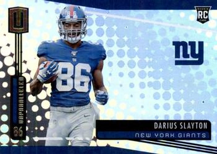 #281 Darius Slayton - New York Giants - 2019 Panini Unparalleled Football
