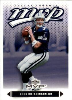 #281 Chad Hutchinson - Dallas Cowboys - 2003 Upper Deck MVP Football