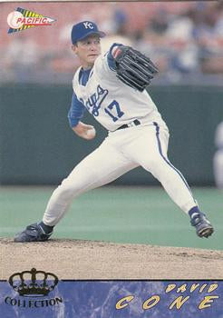 #281 David Cone - Kansas City Royals - 1994 Pacific Baseball