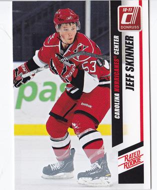 #281a Jeff Skinner - Carolina Hurricanes - 2010-11 Donruss Hockey