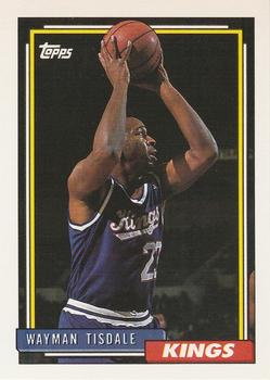 #282 Wayman Tisdale - Sacramento Kings - 1992-93 Topps Basketball