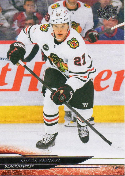 #282 Lukas Reichel - Chicago Blackhawks - 2024-25 Upper Deck Hockey