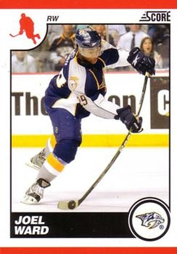 #282 Joel Ward - Nashville Predators - 2010-11 Score Hockey