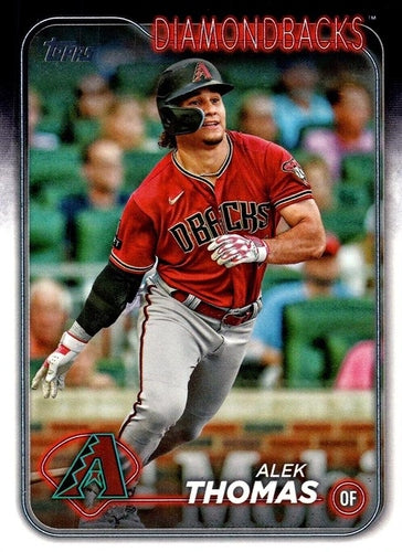 #282 Alek Thomas - Arizona Diamondbacks - 2024 Topps Baseball