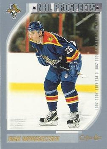 #282 Ivan Novoseltsev - Florida Panthers - 2000-01 O-Pee-Chee Hockey