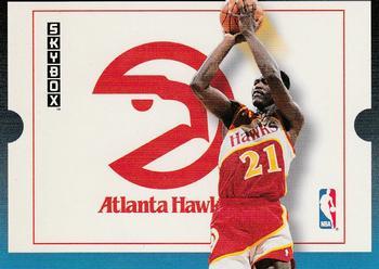 #282 Dominique Wilkins - Atlanta Hawks - 1992-93 SkyBox Basketball