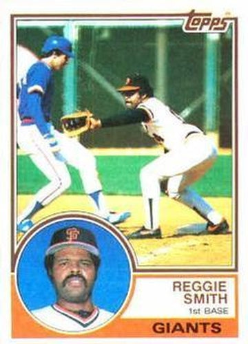 #282 Reggie Smith - San Francisco Giants - 1983 Topps Baseball