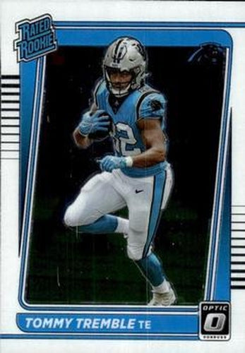 #282 Tommy Tremble - Carolina Panthers - 2021 Donruss Optic Football